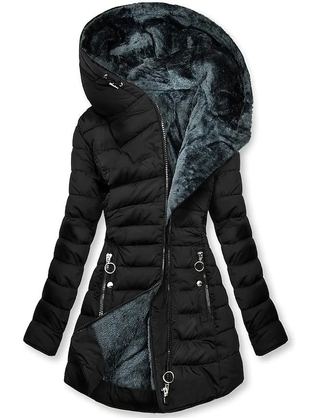 Women's Black Coat - image 1