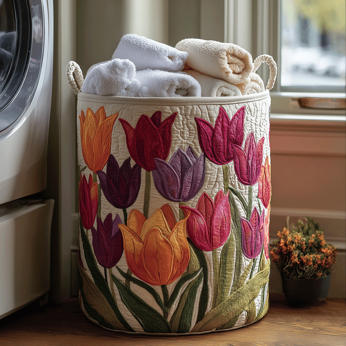 Liliana | Hand Quilted Basket