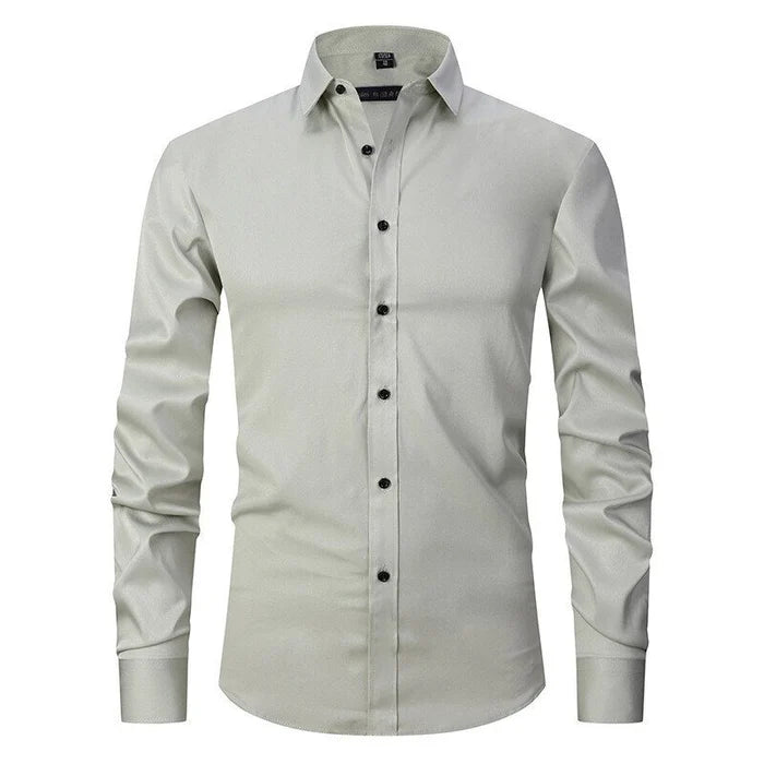 Men's Long Sleeve Business Shirt - image 11