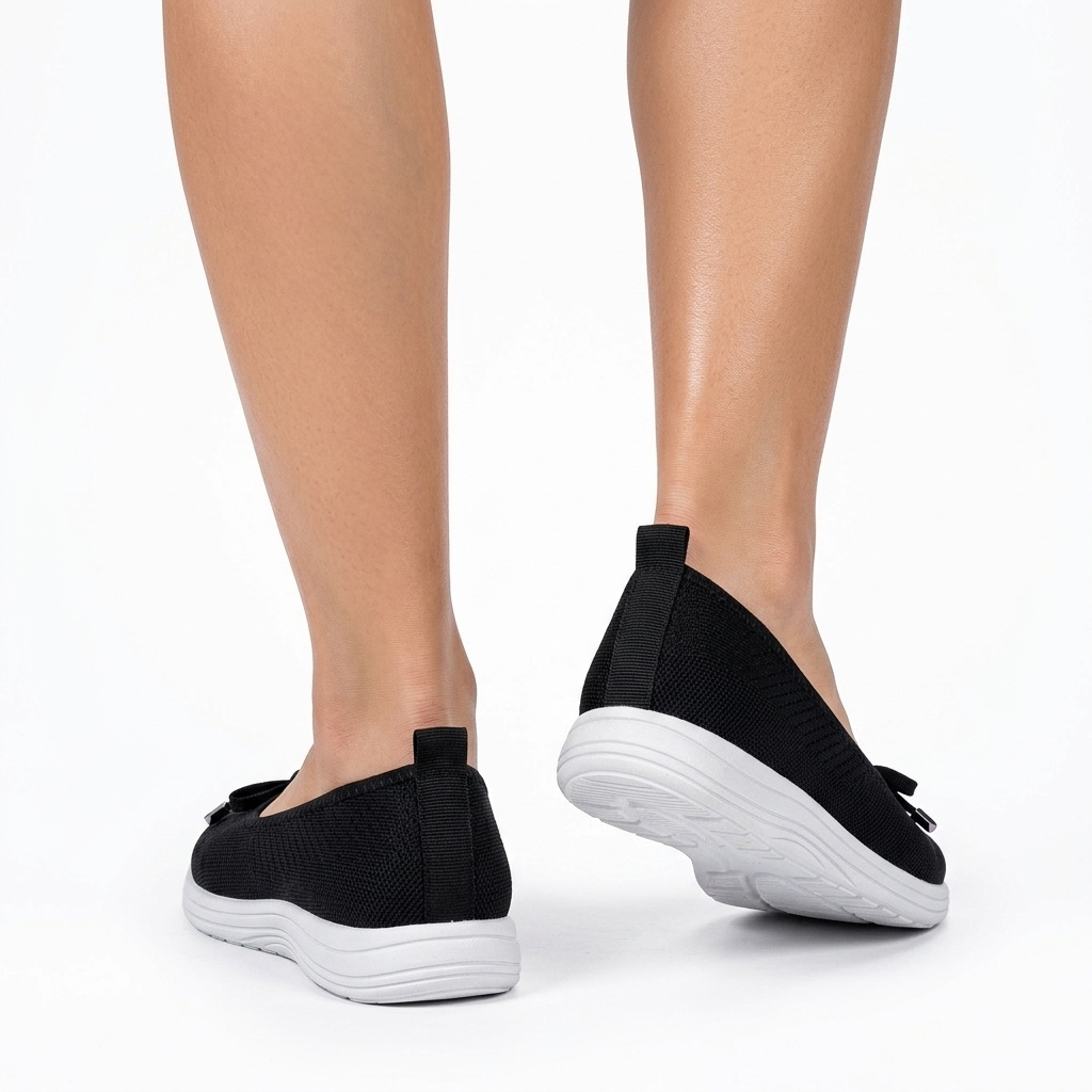 AMELIE - Knit Horsebit Slip-Ons