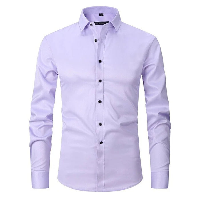 Men's Long Sleeve Business Shirt - image 7