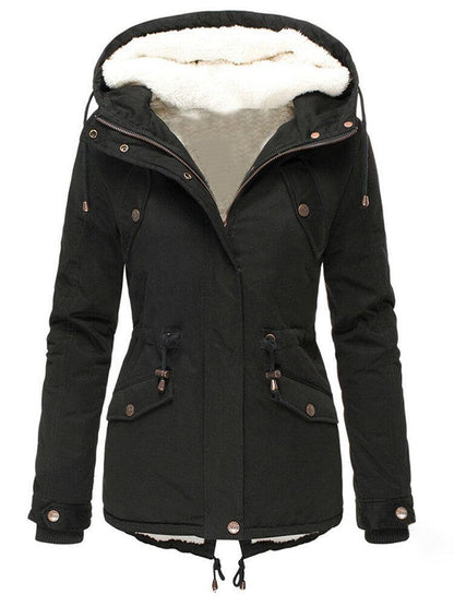 Women's Hooded Winter Parka Jacket - image 7
