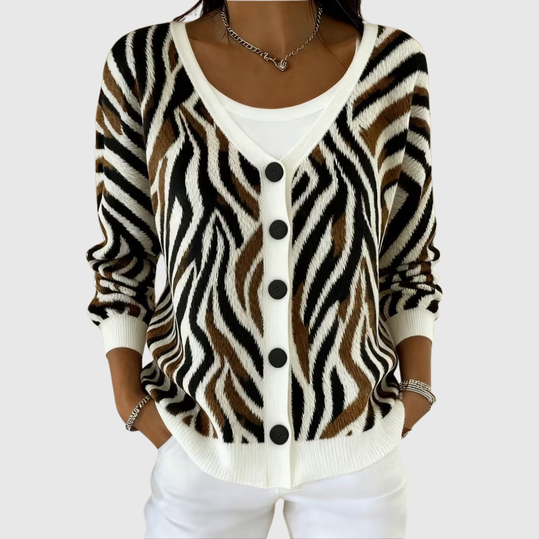 Gemma | Knitted Jacket with Buttons