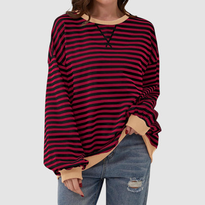 LUKA | STRIPED LONG SLEEVE SHIRT