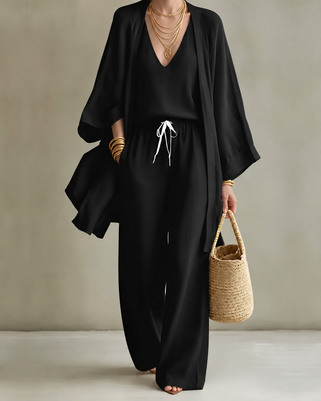 Tanisha™ 3-Piece Linen Look Set