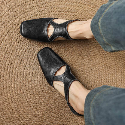 Wynne | Elegant Block-Heel Mules
