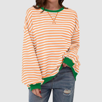 LUKA | STRIPED LONG SLEEVE SHIRT