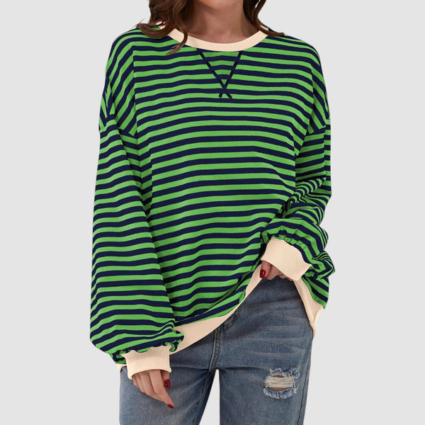 LUKA | STRIPED LONG SLEEVE SHIRT