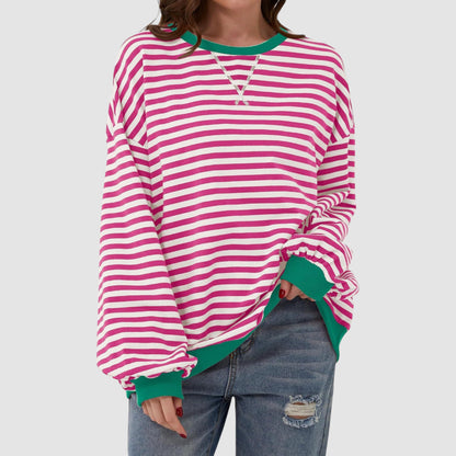 LUKA | STRIPED LONG SLEEVE SHIRT