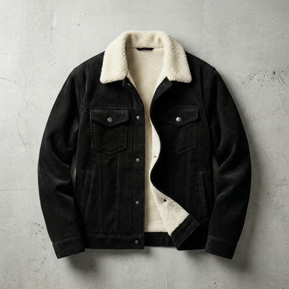 Men's Corduroy Look Jacket - image 3
