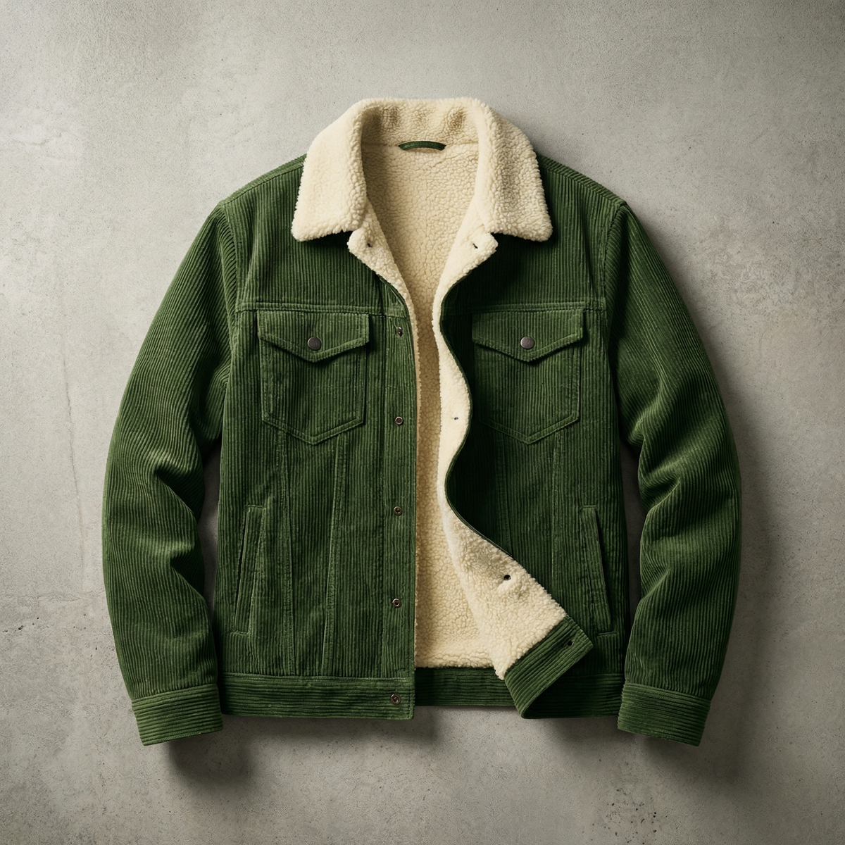 Men's Corduroy Look Jacket - image 1
