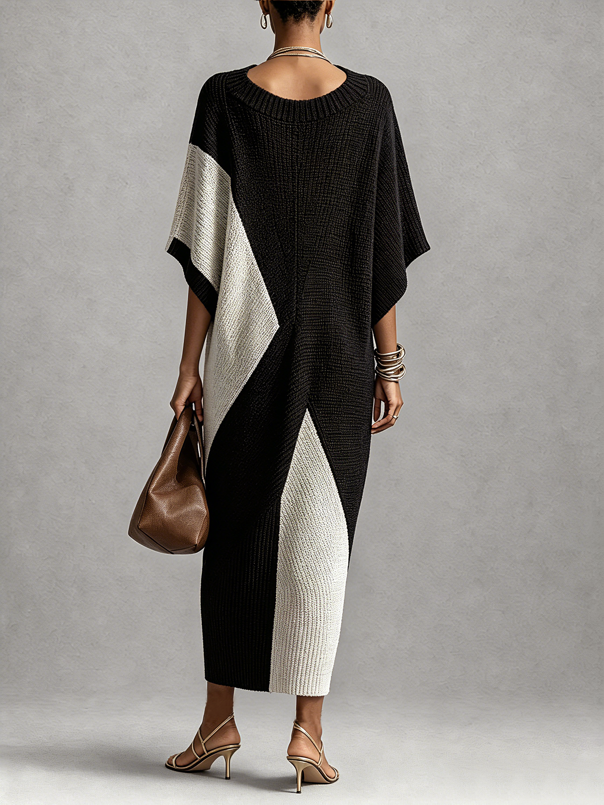 Véra | Ebony and Ivory Dress