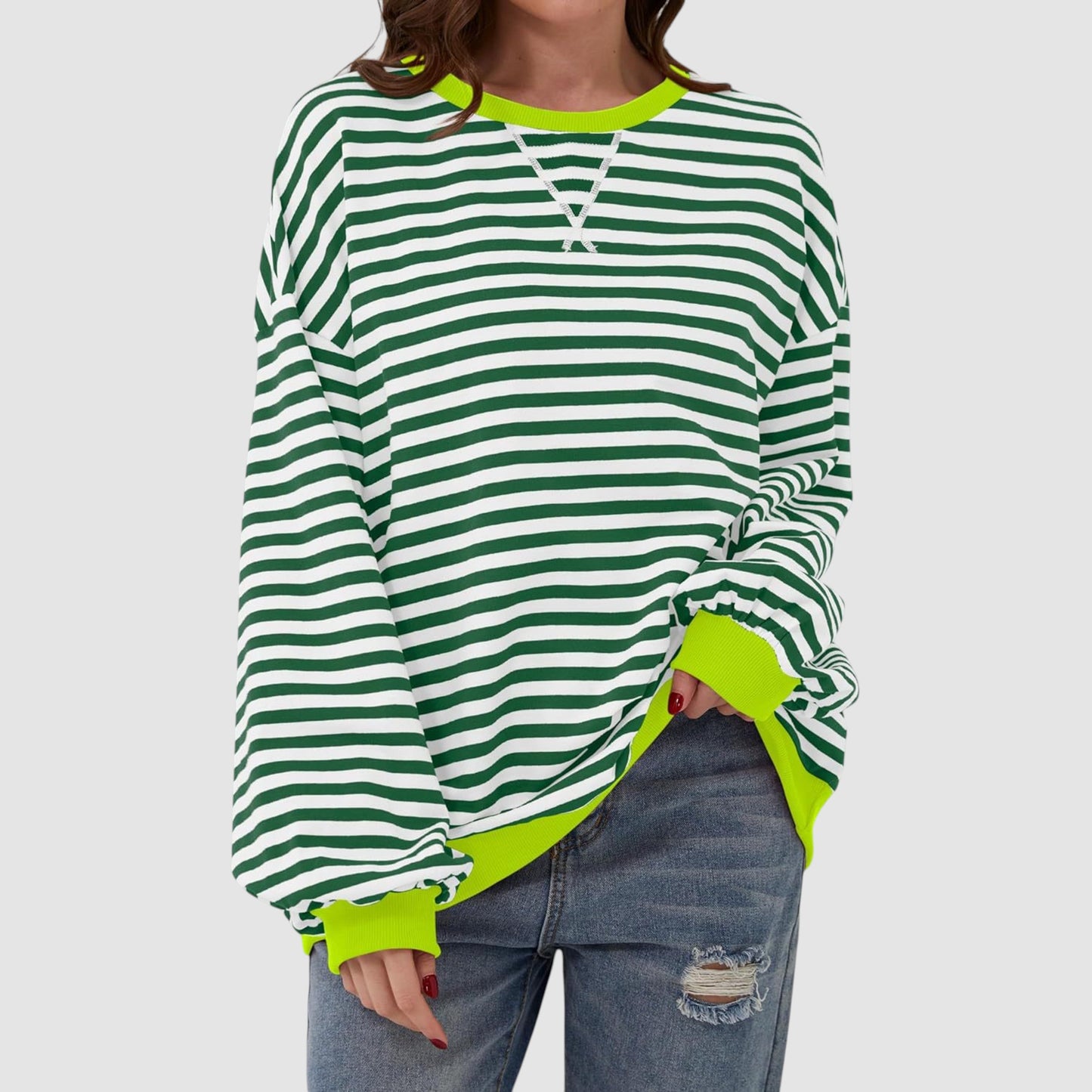 LUKA | STRIPED LONG SLEEVE SHIRT