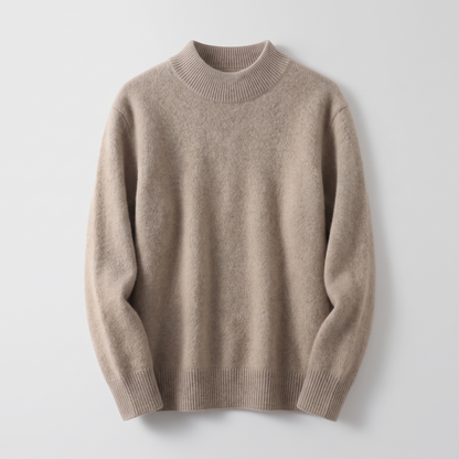 Women's Cashmere Look Mock Neck Jumper - image 3