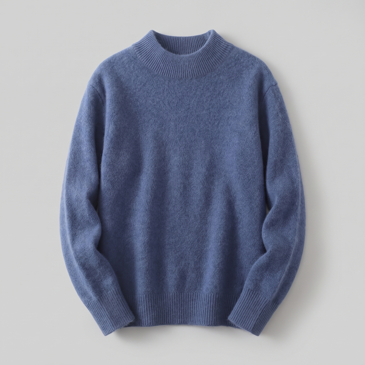 Women's Cashmere Look Mock Neck Jumper - image 4