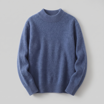 Women's Cashmere Look Mock Neck Jumper - image 4