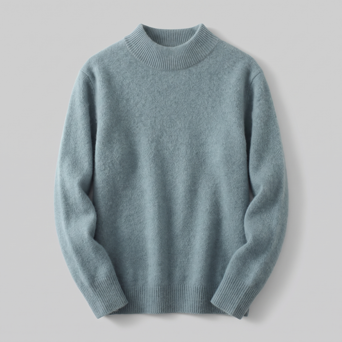 Women's Cashmere Look Mock Neck Jumper - image 5