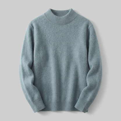 Women's Cashmere Look Mock Neck Jumper - image 5
