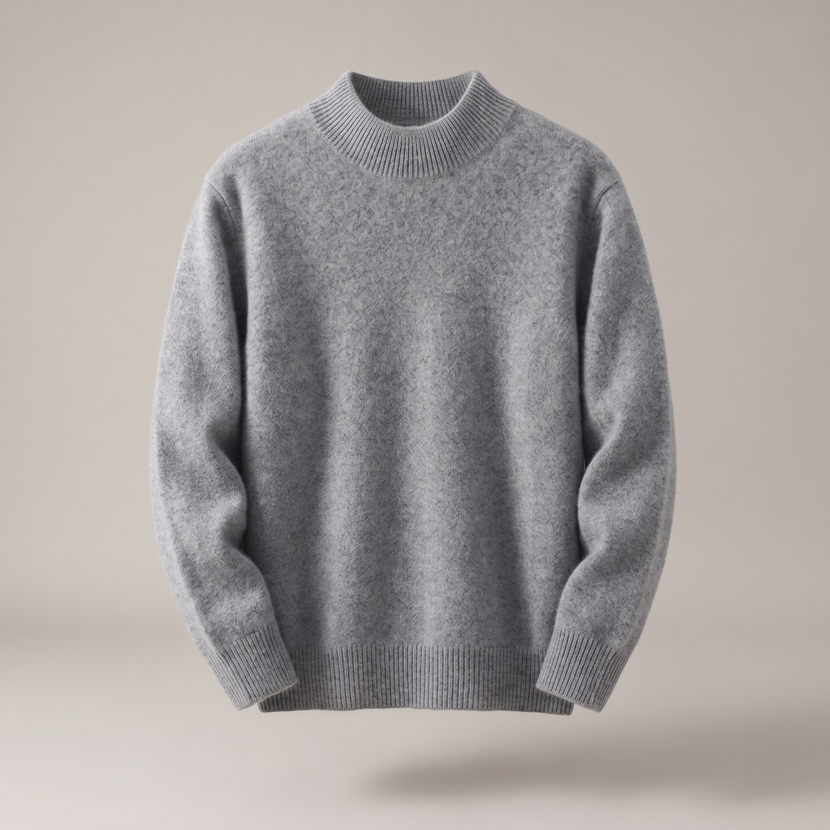 Women's Cashmere Look Mock Neck Jumper - image 6