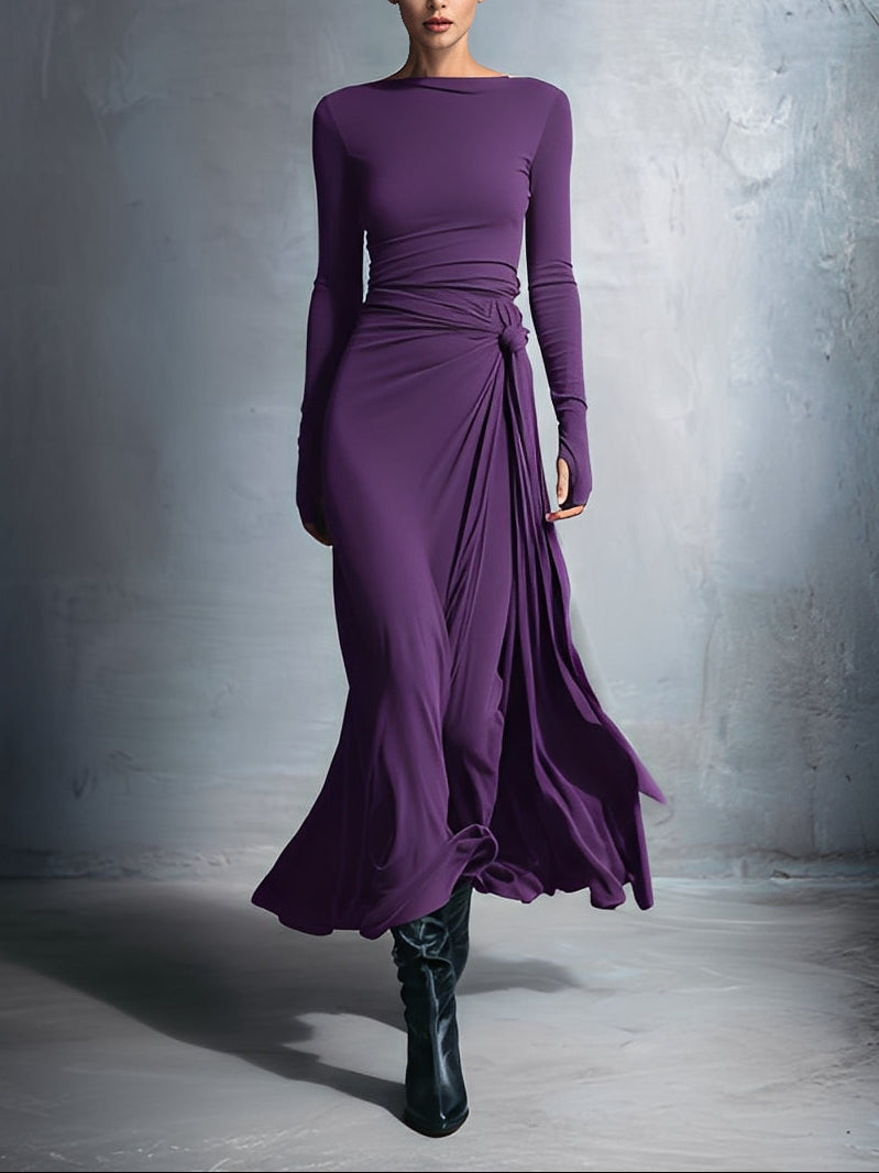 Naomie | Maxi Dress with Side Knot