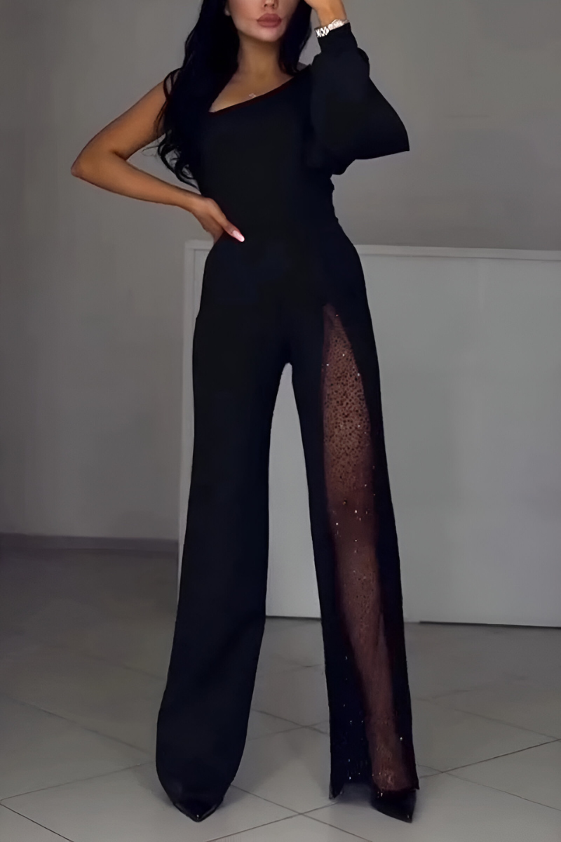 Women's Wide-Leg Jumpsuit in Black - image 1