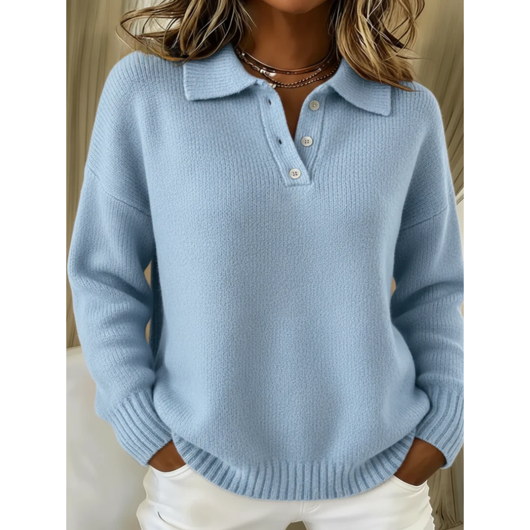 Marina | Soft Polo Jumper