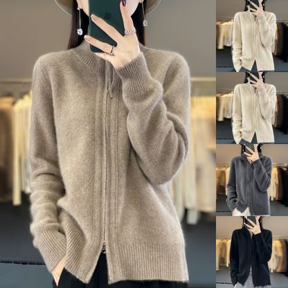 Luna Women's Zip-Up Cardigan Soft, Comfortable and Versatile for All Seasons