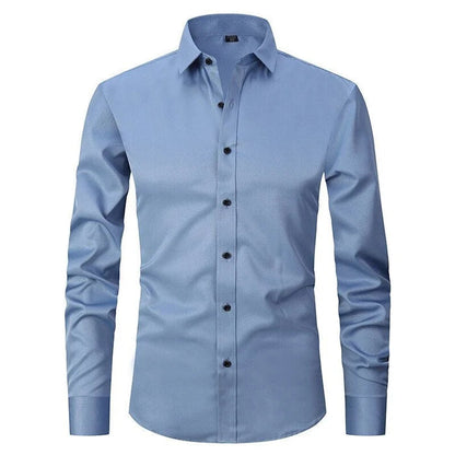 Men's Long Sleeve Business Shirt - image 3