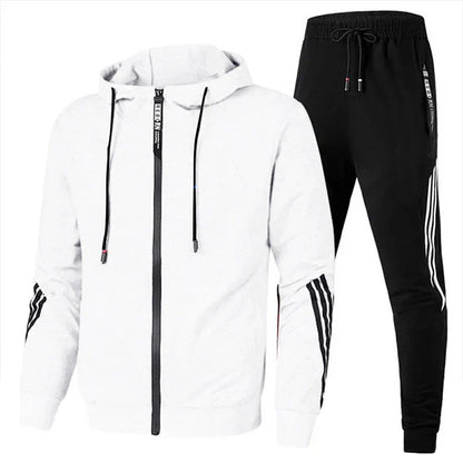 Men's Hooded Zip Tracksuit Set - image 3