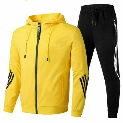 Men's Hooded Zip Tracksuit Set - image 6