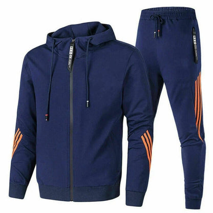 Men's Hooded Zip Tracksuit Set - image 1