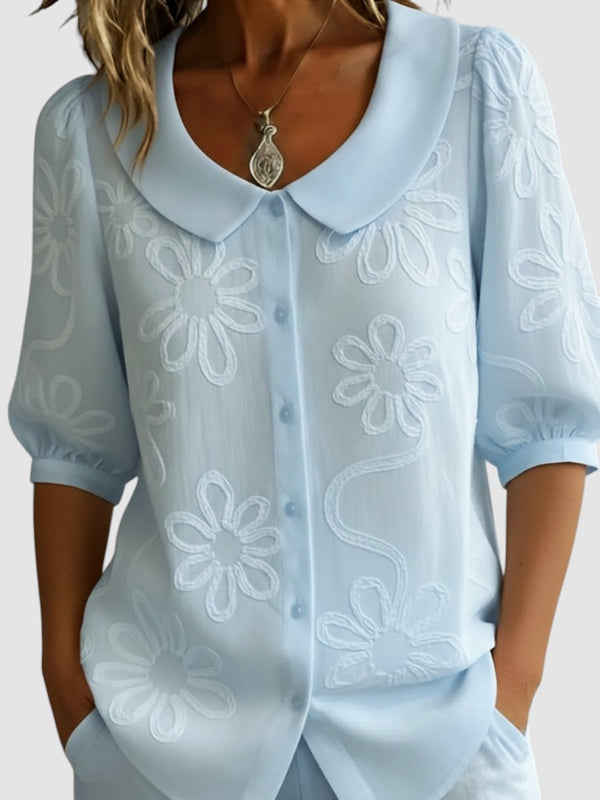 AURELIE | FLORAL BLOUSE