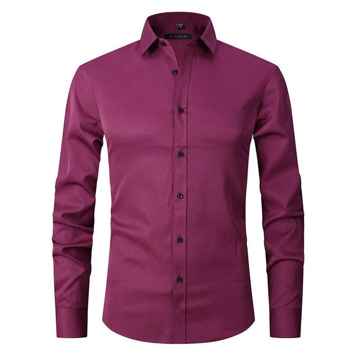Men's Long Sleeve Business Shirt - image 10