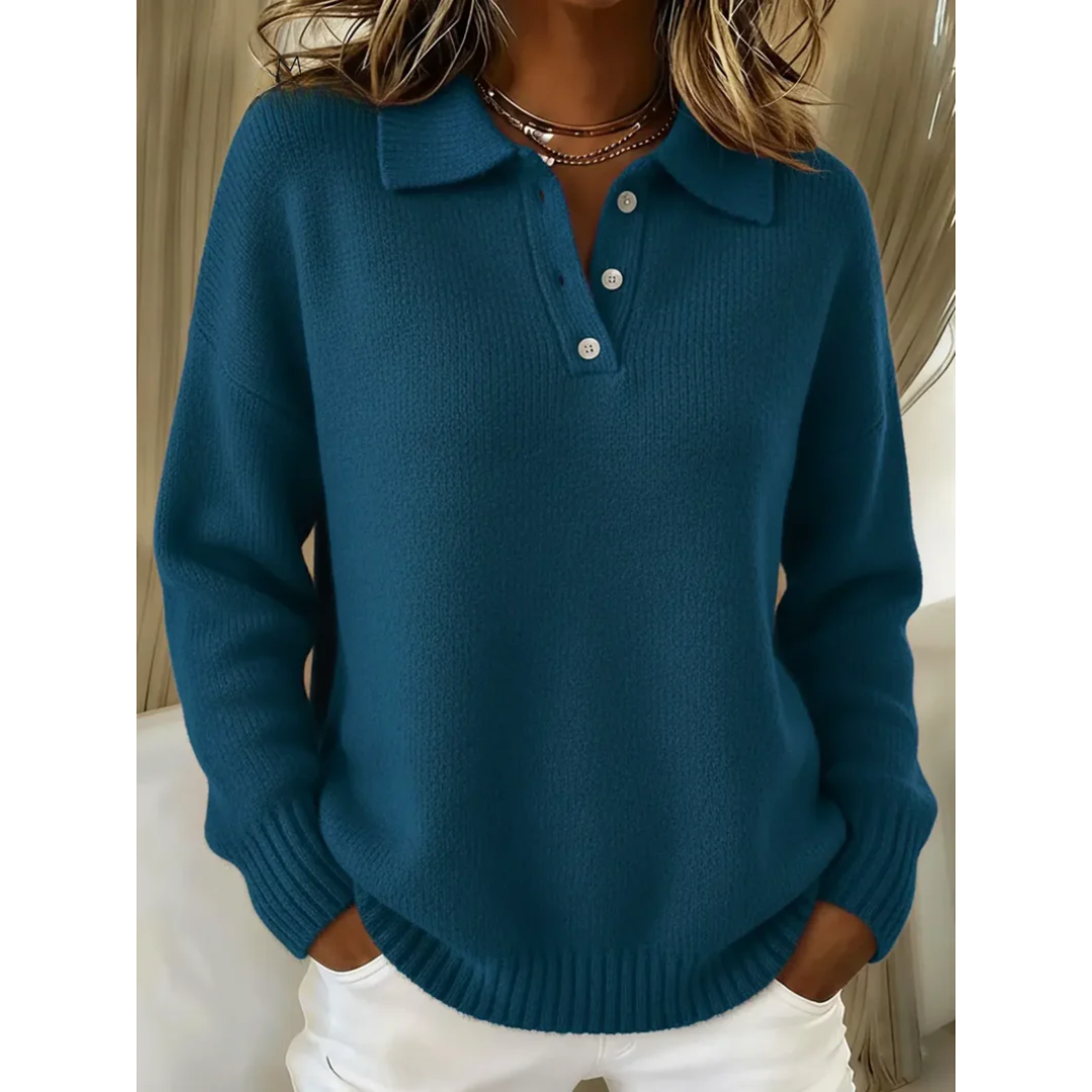 Marina | Soft Polo Jumper