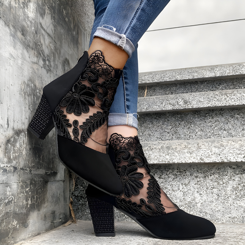 Women's Heels with Wide Toe Shape - image 2