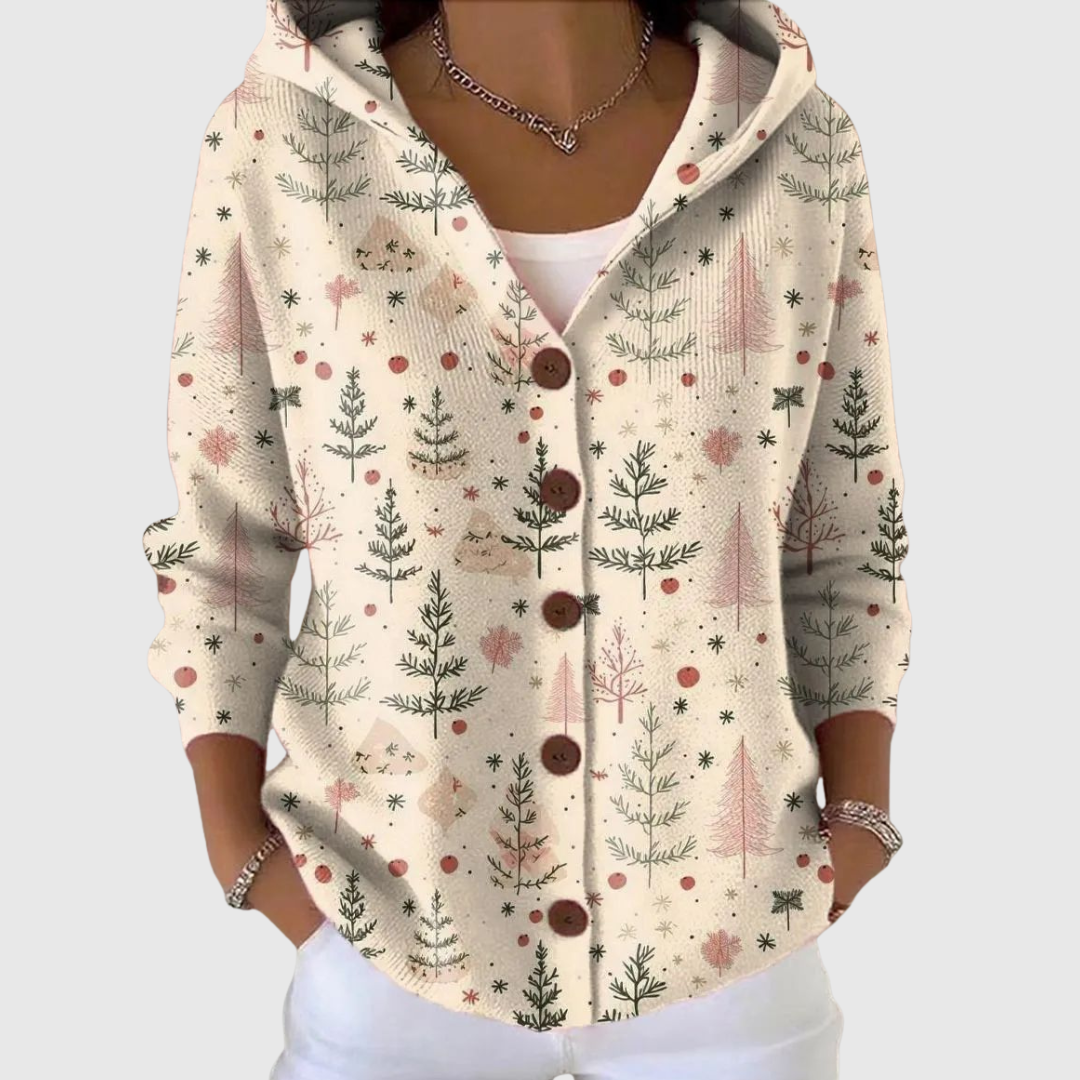 Marcella | Knitted Jacket with Hood