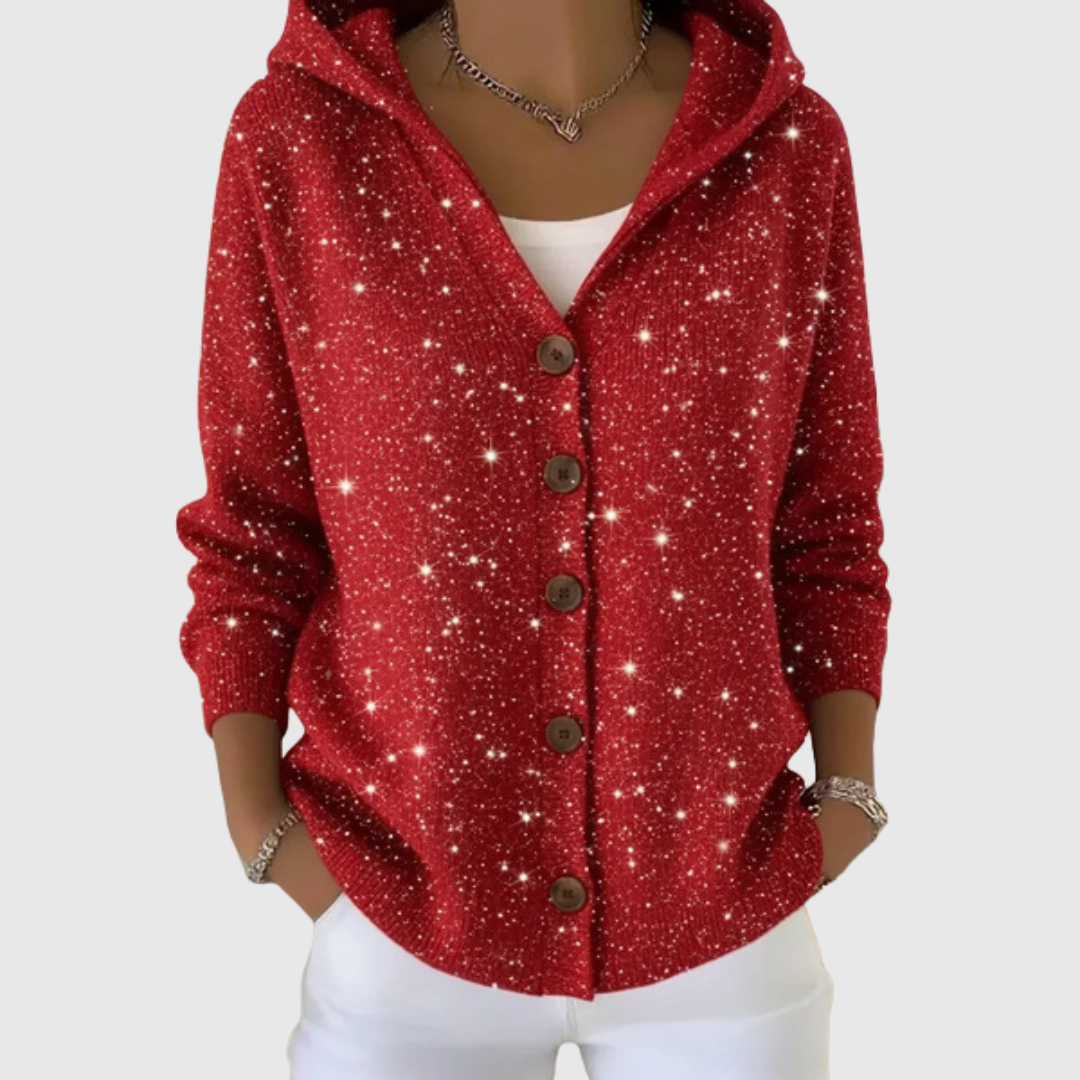 Manuela | Knitted Jacket with Hood