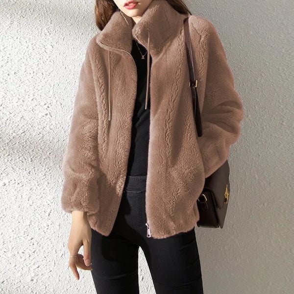 Women's Zip-Up Jacket with Loose Fit - image 2