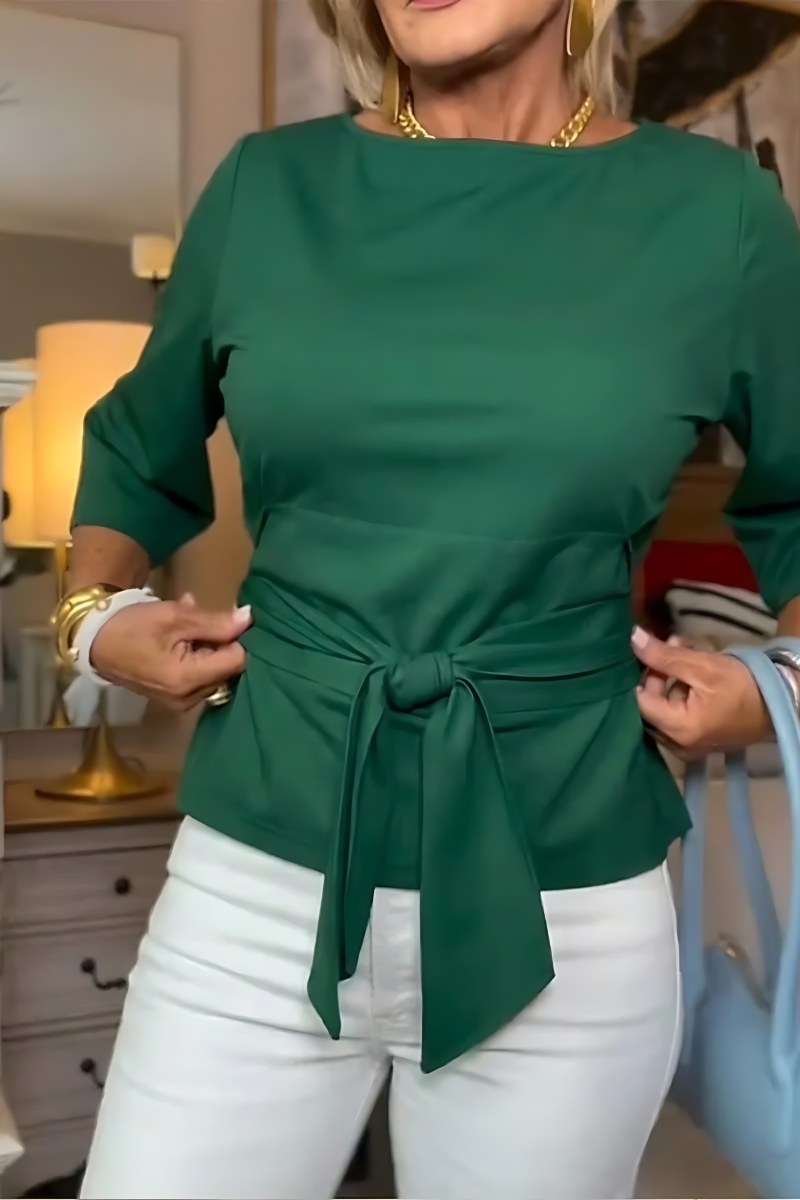Women's Tie Waist Top - image 6