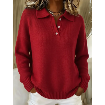 Marina | Soft Polo Jumper