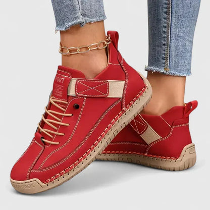 Women's Slip-On Trainers with Elastic Panels - image 3