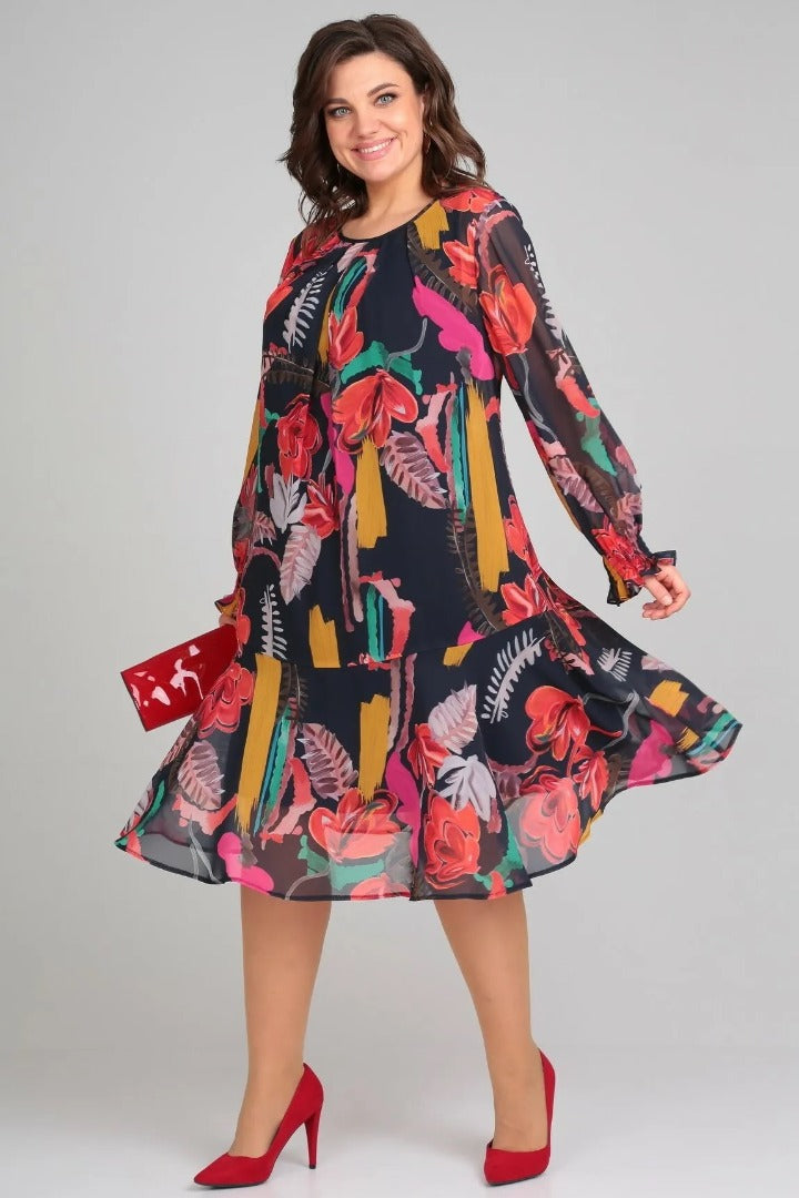 Florida – Elegant Floral Dress