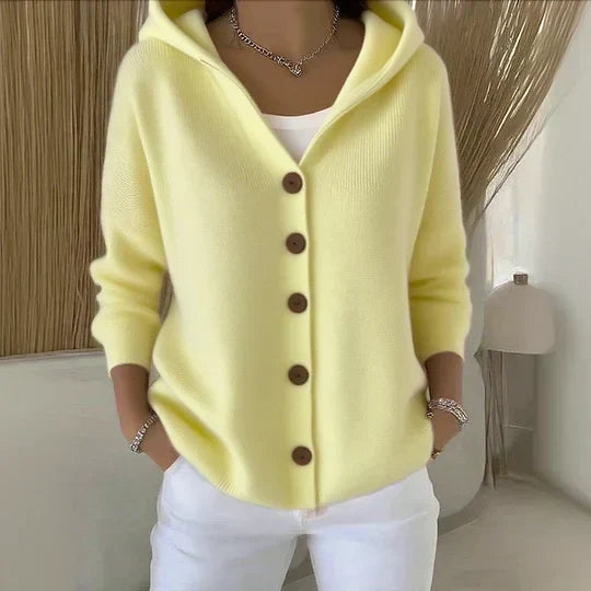 Rocío | Knitted Hooded Jacket