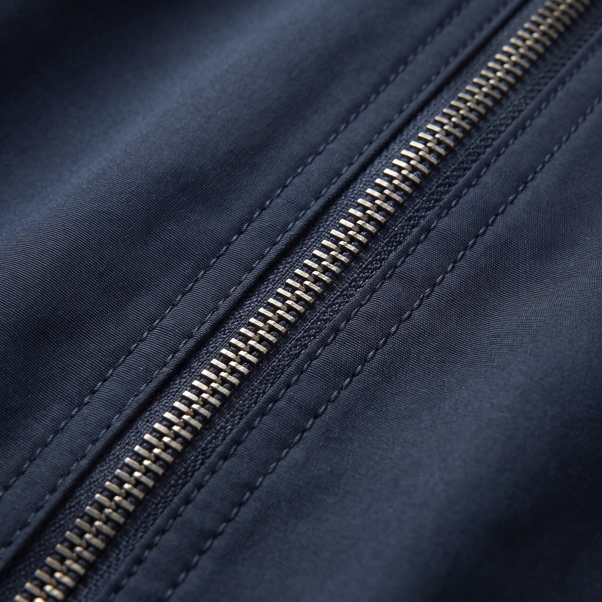 Men's Zip-Up Jacket with Contrast Striped Rib Trims - image 4