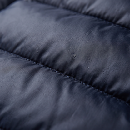 Men's Quilted Jacket with Contrast Stand Collar - image 4