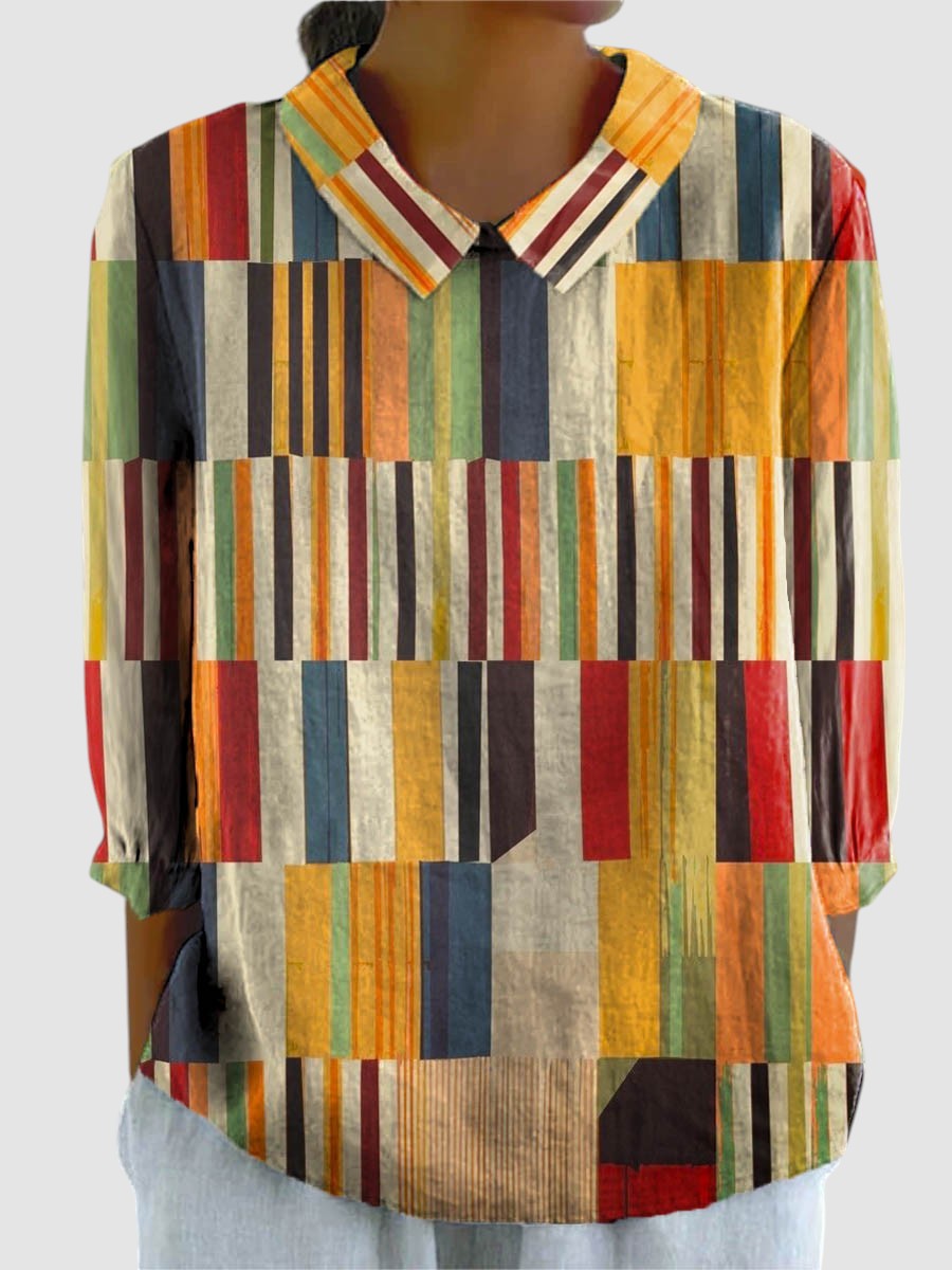 MARLINA | CASUAL PRINTED T-SHIRT