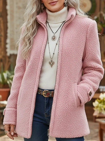Women's Full-Zip Stand Collar Jacket - image 1
