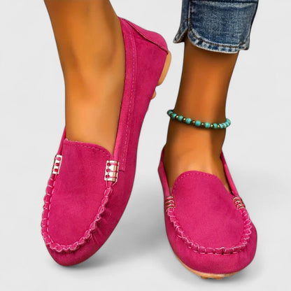 KARLENE - Embellished Slip-On Loafers