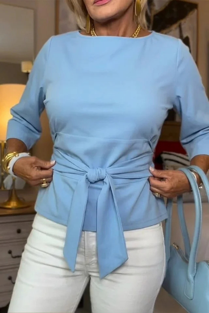 Women's Tie Waist Top - image 2