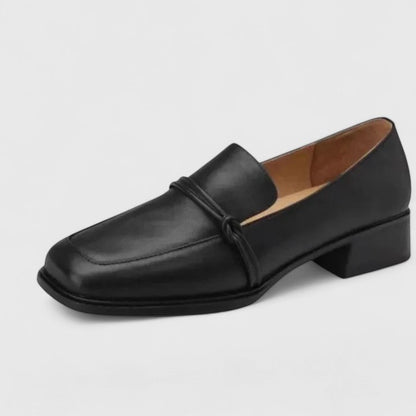 DIXIE - Retro Square-Toe Loafers